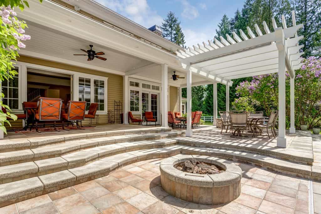 Patio with Fire Pit